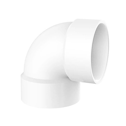 UPVC Plastic Elbow 90° Size 160 mm Schedule 40 White | Al mona for innovative pipe solutions