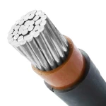 Single Core Cable 16mm 0.6/1kV, Stranded Aluminium Conductor, XLPE Insulation, Brown Color, 2000 meter | RESCAB 