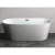 Classic Acrylic Portable Bathtub, White color, Size 180×80 cm