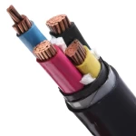 كابل مسلح 50 ملي 0.6/1 ك.ف CU/PVC/STA/PVC، نحاس مجدول، 4 خطوط، طول اللفة 1000 متر | بحره