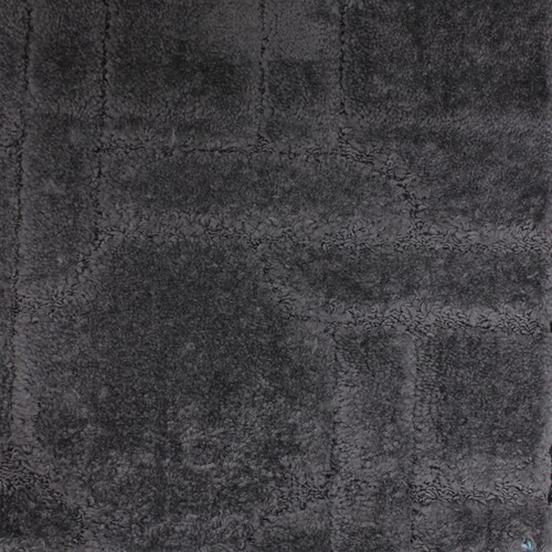 Matkel Thick Polypropylene Area Rug Model 102 Dark Gray High-Density Carpet for UAE Homes