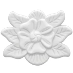 PU Foam Decorations for Ceiling, Length 19.2 cm, Height 14.8 cm, White Color | Zakharef Company