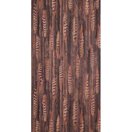 Patterned Wall Covering Brown Color 10m x 0.53m Model 17963 | Balbaid Decor Company