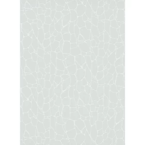 Patterned Wallpaper Pale Green 10m x 0.53m, Model 10032-10 | Balbaid Decor Company