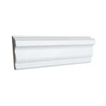 بانوهات جداريه فايبر، مقاس 240×3.4×1.7 سم، لون أبيض