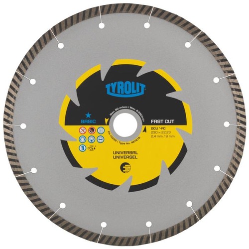 Depressed Center Cutting Wheel 22.23x2x230 mm, High Quality | ARAB PROS COMPANY