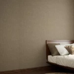 ورق جداري سادة، مقاس 10 م×50 سم، لون بني فاتح