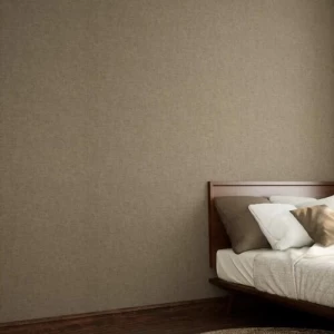 Plain Design Wallpaper Size 10mx50cm Light Brown Color | 