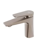 Bathroom Washbasin Mixer, Dimensions 16.5×15×4.3 cm, Matt Nickel Color