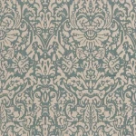 Italian Patterned Wall Decoration, Size 10m×1.06m, beige with green Color, Model 5825 