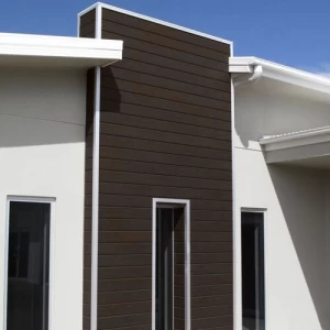 Dark Brown WPC Outdoor Wall Cladding Size 390x17 cm Thickness 1 cm | 