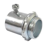 Steel EMT Connector Set Screw Type Size 3/4 inch Hight 1.625 inch [ITCC] Factory