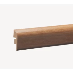 Liguria Brown Wood Fiber Skirting 240x4.5x1.2 cm, Model 487136 | Abyat Company