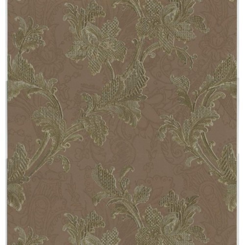 Floral Wall Decoration 10m x 0.73m Dark Brown | Balbaid Decor Company Model 56811