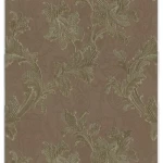 ورق جدران ورود لون بني داكن، طول 10 م، عرض 0.73 م، موديل 56811  