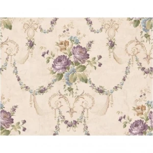 Floral Wall Decoration 10 m x 0.53 m Beige, Model FF51409 | Balbaid Decor Company
