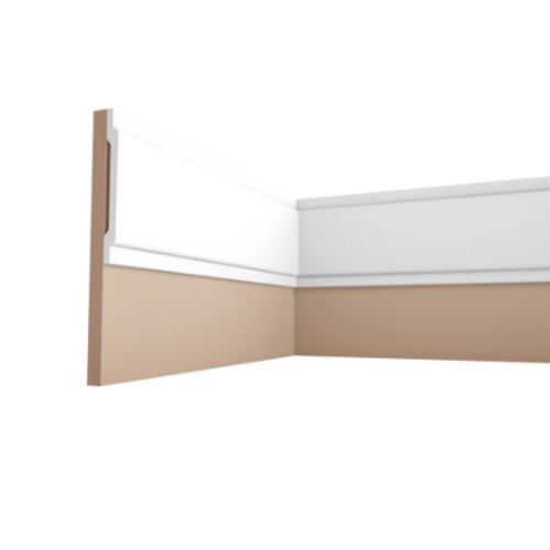 PU Foam Decorative Frames for Ceiling 244x21x2 cm, White | Zakharef Company