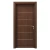باب بريميوم خشب مقاوم للخدوش، لون بني غامق، مقاس 235×115 سم، سمك 6 سم، موديل M01