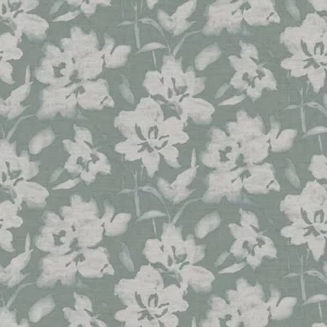 Floral Wall Decoration Length 10 m Width 50 cm Light Green | 