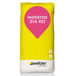 Fast Setting Mortar For Industrial Surfaces 25 kg Grey Powder | Sodamco-Weber