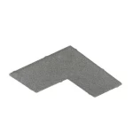 بلاط انترلوك رصف، 33×9 سم، سمك 6 سم، تصميم البعد الثالث، لون رمادي | الوسد الصناعية