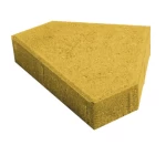 بلاط رصيف انترلوك بيشوب  براند الارمك  سمك  6 سم اللون تان