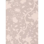 Wall decoration floral design, size 10 m x 0.53 m, pink color, model 32333
