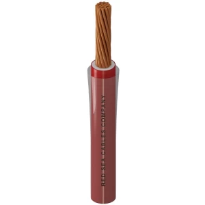 Stranded Copper American Electric Wire 16 AWG 600V PVC Insulation Nylon Jacket Red 500 ft | RESCAB