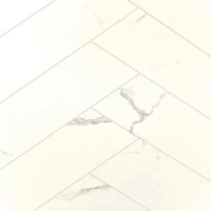 تغطية أرضية SPC سماكة 5 مم، ملمس خشبي لون سكري، تصميم هرمي | 3681-1