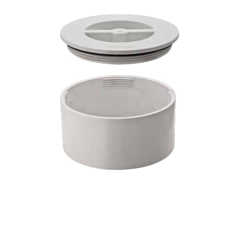 PVC End Cap Schedule 40 Chanal Size 160mm White | Chanal Company for investments
