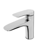 Washbasin Faucet, Shinny Chrome Color, Size 15.4×16×4.4 cm