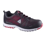 Sport protective shoes Steel, Weight Lightweight, Size 44, ( Red/Black ) Color, flexible          