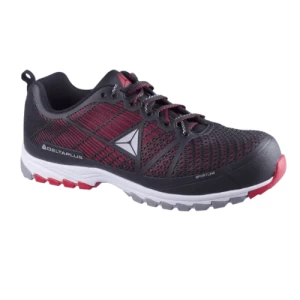 Sport Protective Shoes Steel Toe Lightweight Size 44 Red/Black Flexible | Reda Safe