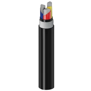 Alfanar 50 sq mm 3-Core Stranded Aluminium SWA Cable 0.6/1kV PVC Insulated Steel Wire Armored