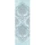 Italian Wall Decoration Size 10m x 0.73m, Pale Blue, Model 25206