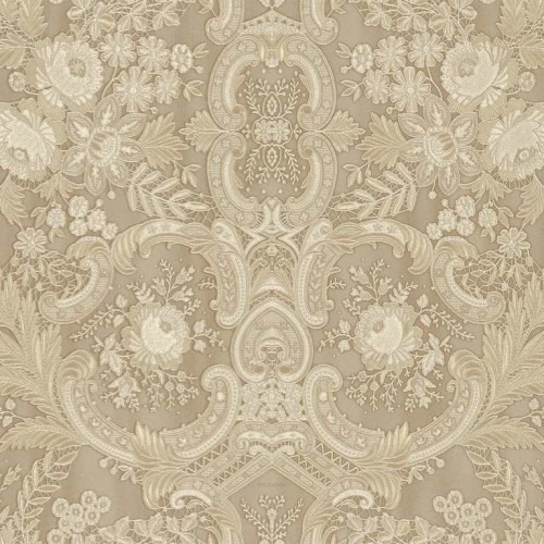 Classic Wallpaper Beige Color 10m x 1.06m, Model 5817 | Balbaid Decor Company