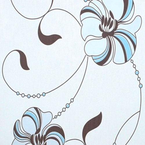 Wallpaper Collection Aruba 5 m² Light Blue, German Product | 