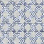 ورق حائط تصميم كلاسيك مقاس 10 م×0.53 م، لون ازرق