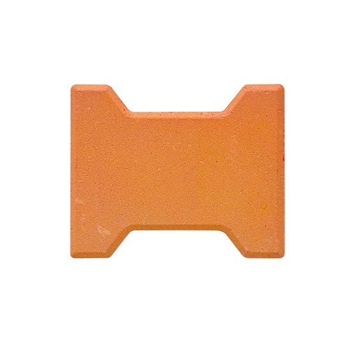 Behaton Interlock Paver Tiles Height 6 cm, Orange Color | Artic