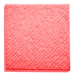 بلاط أرضيات أسمنتي، تصميم محزز، طول 40 سم × عرض 40 سم × سمك 4 سم، لون أحمر فاتح | شركة الوسد الصناعية