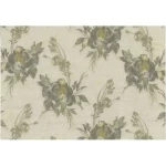 Italian Wallpaper Beige Color Floral Design, Size 10mx0.73m, Model 81133