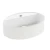Smart Edge Porcelain Countertop basin 40x50x50 cm, White Color
