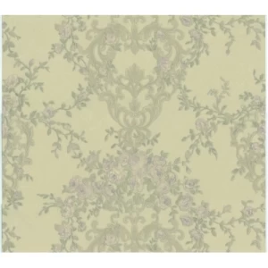Classic Wallpaper Length 10m, Width 0.73m, Green Color | Balbaid Decor Company