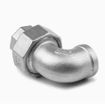 90 degree Angle Connector Malleable Iron, Size 1-1/2 inch | United Electricals