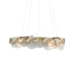 Modern Ceiling Light in Gold Color
