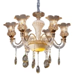 Classic Ceiling Lighting, Size 60×65 cm, Gold