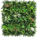 عشب جداري ديكوري، تغطية 1 م²، سماكة 4 سم، لون أخضر 