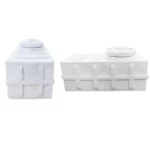 خزان مياه الحبيب مربع افقى مصنوع من البولى ايثيلين سعة 300    لتر