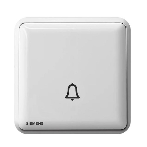 مفتاح جرس 10 امبير 86×86 مم، ابيض، 250 فولت | Siemens (دلتا سيتا)