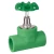PPR Circular hand Valve Size 1 inch × 32 mm   Al-Jawdah  Green  Color